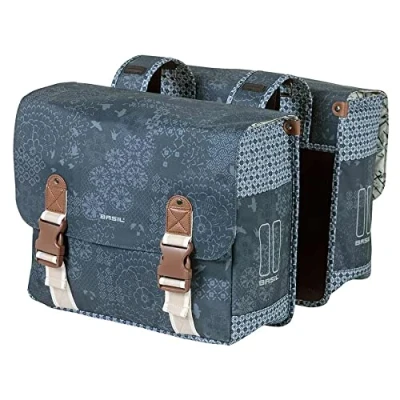 Image of Basil Unisex&#039;s Boheme Double Bag Carry, Indigo Blue, 35L, BAS18011