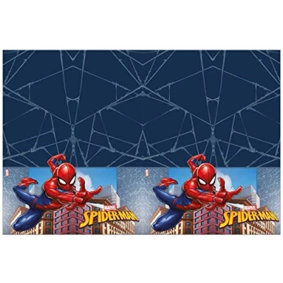 Image of Procos Marvel Spider Man Crime Fighter Plastic Tablecloth (180x120cm)