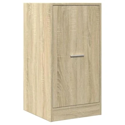 Image of vidaXL Apothecary Cabinet Storage Drawer Sonoma Oak Engineered Wood, 40 x 41 77.5 cm, Kitchen/Office Organizer