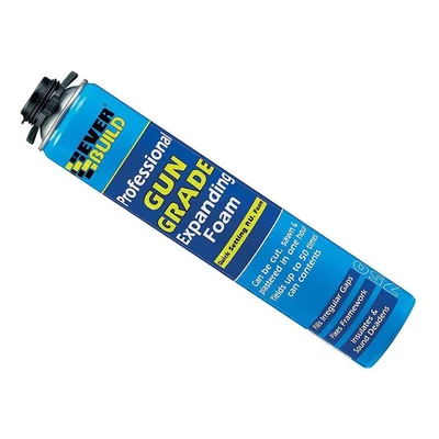 Image of Everbuild Professional Quick Setting Gun Grade Expanding Foam, 750 ml