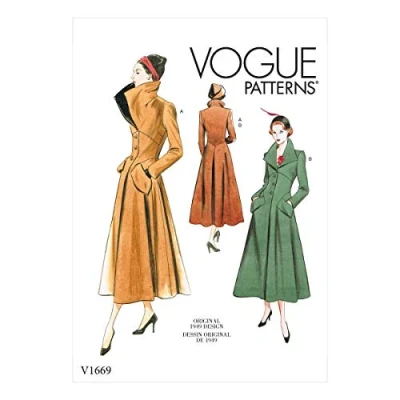 Image of Vogue Patterns V1669A5 MISSES OUTERWEAR