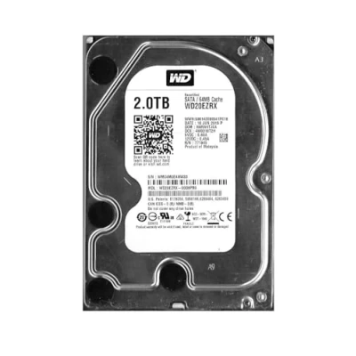 Image of WESTERN DIGITAL WD20EZRX 2TB 64MB CACHE SATA3 6GB/S GREEN
