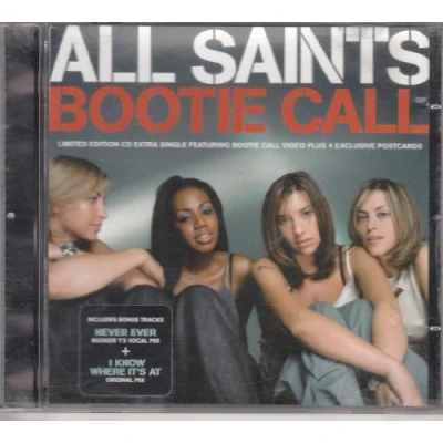 Image of All Saints Bootie Call with Postcards 1998 UK CD single LOCDP415