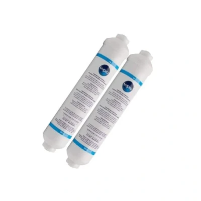 Image of Wpro 2 x Universal Filters for American Style Fridges: Samsung, LG, Whirlpool, Daewoo and Haier (POTABLE_WATER_FILTER, Filter, 0.1 kg, USC100/1, EU Verordnung (EG) Nr. 1935/2004)