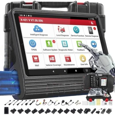 Image of 2024 Elite LAUNCH X431 V Pro 4.0 Full Bidirectional Diagnostic Tool,OEM System Automotive obd2 Scanner,37+ Service &amp; Online Coding,AutoAuth FCA SGW,V.A.G Guide,Wireless Intelligence