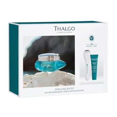 Image of THALGO Spirulina Boost Revitalising Gel Cream (3 Piece Gift Set)