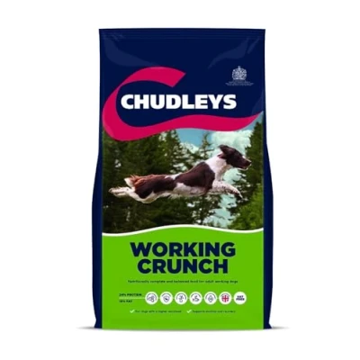 Image of Chudleys Working Crunch Complete Dry Dog Food with Joint Care Package, 14 kg