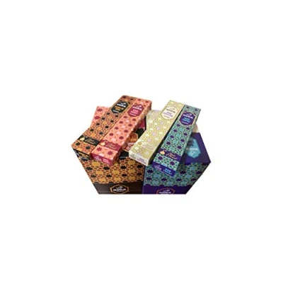 Image of Hari darshan Elixir of the East Incense Assorted Noor Oud Agarwood 4 Boxes x 15 g