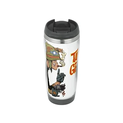 Image of Tank Girl 90s Cult Movie Travel Mug, Thermal Insulated Cup for Hot and Cold Beverages Drinks