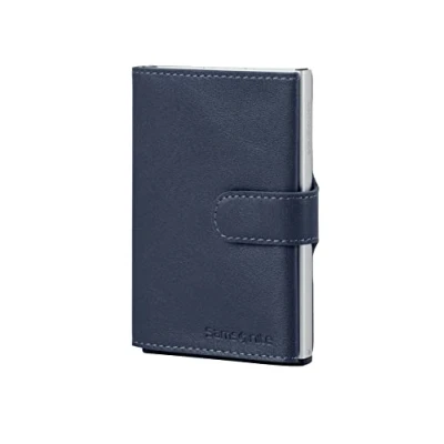 Image of Samsonite Alu Fit SLG, Unisex card cases, Blau (Blue), 10.2 cm 133890