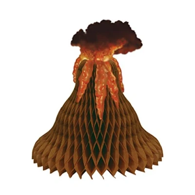 Image of Beistle Tissue Volcano Centerpiece