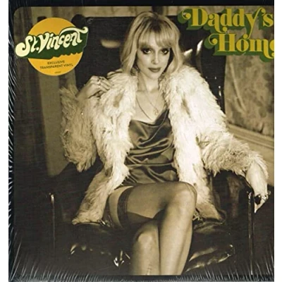 Image of St. Vincent Daddy&#039;s Home Transparent vinyl Sealed 2021 UK LP LVR01797