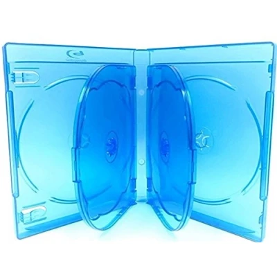 Image of 5 x Amaray 4 Disc Blu ray Case 21mm in Dragon Trading Packaging
