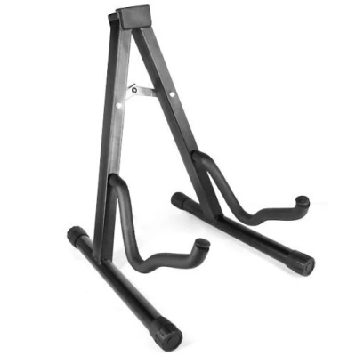 Image of Accessotech Universal Guitar Stand Folding A Frame Rest for Acoustic Electric Bass Holder