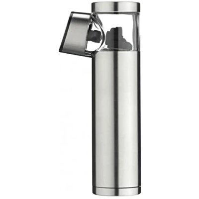 Image of Peppermill Grunwerg GMill Stainless Steel Electric Gravity Grinder Mill for Salt, Pepper &amp; Spices Simply Tilt to Operate
