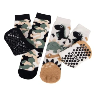 Image of Totes® toasties® Childrens Original Slipper Sox (Twin Pack)