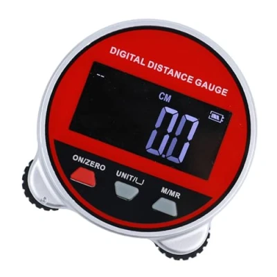 Image of 656Ft Electronic Digital Tape Measure with LCD Display Ruler Rechargeable Small Rolling Measuring Tool