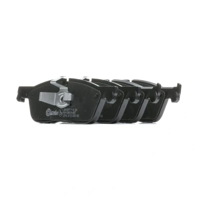 Image of T2R69707 Brake pad set BREMBO P 44 026 prepared for wear indicator with piston clip without accessories LAND ROVER: Range Rover Evoque