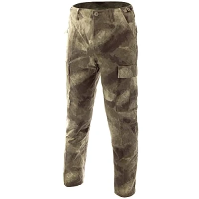 Image of MFH Men&#039;s BDU Combat Trousers Ripstop HDT Camo AU Size XXL