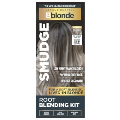 Image of Jerome Russell Bblonde SMUDGE Root Blending Kit In Medium Cool Professional Natural, Lived Blonde Look