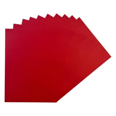 Image of Pack of 100 A5 Dark Red Coloured Paper 75gsm Sheets