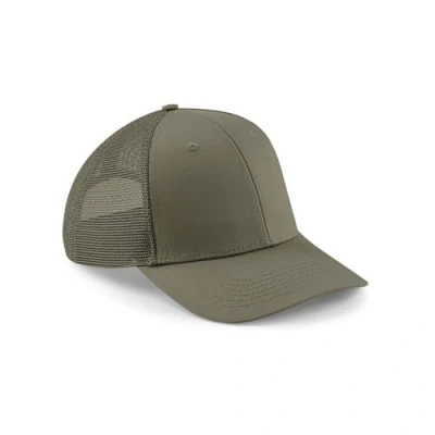 Image of Beechfield 6 Panel Design Urbanwear Trucker Olive Green