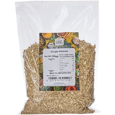 Image of Old India Ginger Kibbled 750g