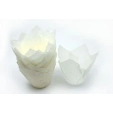Image of 150 Bakery direct White muffin tulip wraps