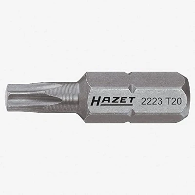 Image of 46821400000, 5380, ASE46821400000, VAG5380 Screwdriver Bit HAZET 2223 T40 Nickel Chrome Molybdenum TORX