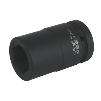 Image of Sealey Premier Impact Socket 32mm Deep 1&quot;Sq Drive