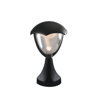 Image of MEGAN Outdoor LED Pedestal Light Black, IP44 800lm 4000K 20x31cm