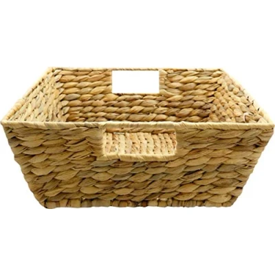 Image of JADE TEMPLE 360271 Decorative Basket Made of Water Hyacinth