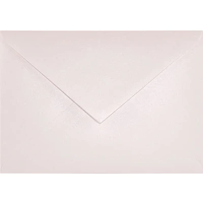 Image of Netuno 25 pearlescent Pink envelopes DIN C6 114x162mm 4.49x6.39 inches 120gsm Aster Metallic Candy gummed pointed flap no window for invitation wedding Christmas birthday greeting card money RSVP