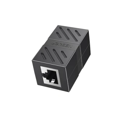 Image of UGREEN RJ45 Coupler Extender, Connector Ethernet Cable Adapter, Cat7 Cat6 Cat5e Adapter LAN Network Female to Converter with Thunder Protection