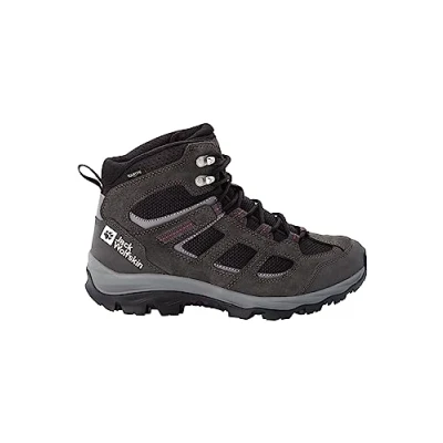 Image of Jack Wolfskin Vojo 3 Texapore Mid W, Women’s shoes, Dark Steel/Purple, 4 UK (37 EU)