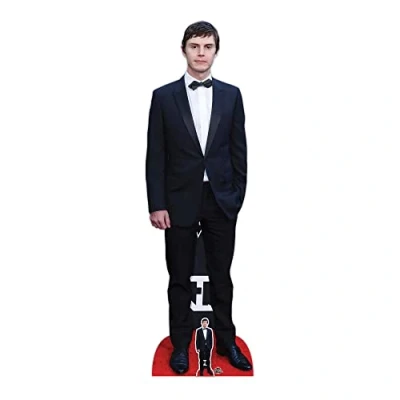 Image of Star Cutouts CS1064 Evan Peters Lifesize Cardboard Cutout With Mini