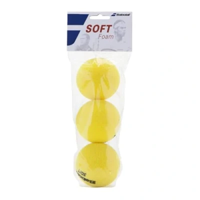 Image of BABOLAT SOFT FOAM X3 Ball Yellow (Amarillo), UNIQ