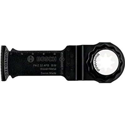 Image of Bosch 2608662558 &quot;PAIZ 32 APB&quot; Plunge Cut Saw Blade, Black