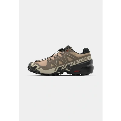 Image of Salomon Speedcross 6 Trail running shoes, Men&#039;s, Size: 10.5, Natural/black/almond milk shoes