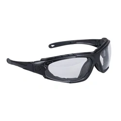 Image of Portwest PW11 Levo 2 in 1 Safety Glasses / Goggles Clear