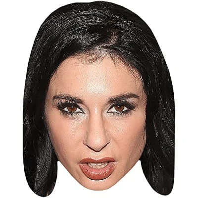 Image of Joanna Mostov (Make Up) Celebrity Mask, Flat Card Face, Fancy Dress Mask