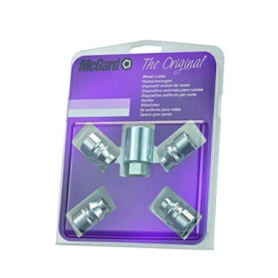 Image of 24028SU Wheel Lock Nuts SU M12 x 1,5, cone/flat seat, shaft length/Overall length 5/32 mm, Hex size 19mm, Key diameter 27,7 mm