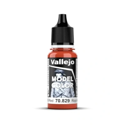 Image of Vallejo Model Color 17 ml Acrylic Paint Amarantha Red