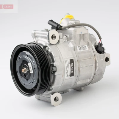 Image of 64526956716 AC Compressor DENSO DCP05045 7SEU17C ND 8 R134a BMW: 3 Touring, Saloon, Coupe