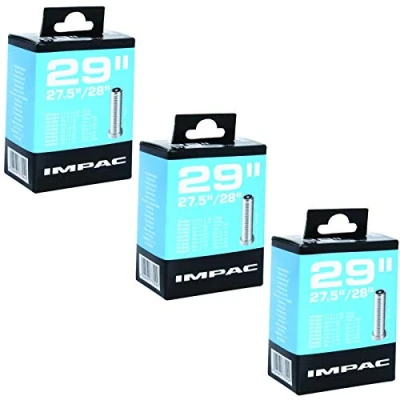 Image of Impac 29&quot; x 1.75 2.35 Mountain Bike Inner Tubes Schrader Valve (Pack of 3)