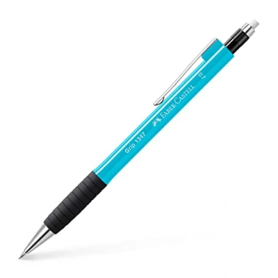 Image of Faber Castell Mechanical Pencil Grip 1347 0.7mm Light Blue