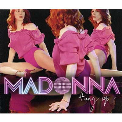 Image of Madonna Hung Up 2005 UK 2 CD single set W695CD1/CD2