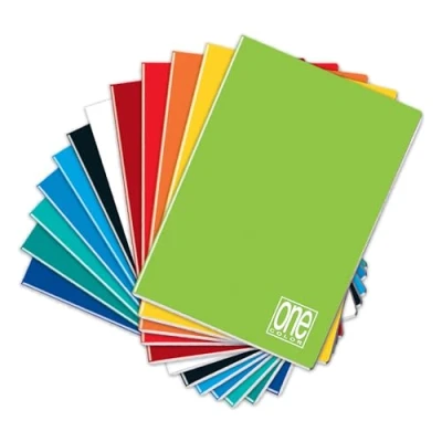 Image of Blasetti One Color, Notebook A5, Line 0C, with margin for 4th and 5th grade, Paper 80 g/m², Pack of 10