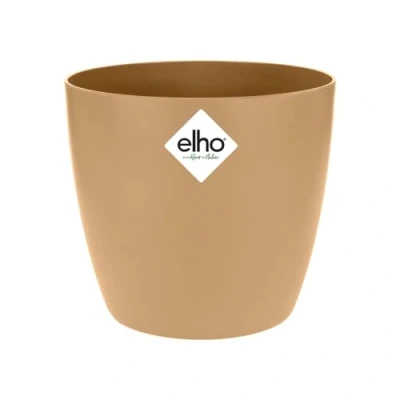 Image of Elho Brussels Round 16cm Cookie Brown