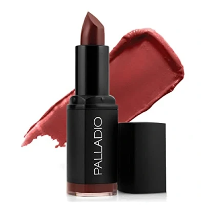 Image of Palladio Herbal Matte Lipstick, Creamy and Full Coverage Long Lasting Chianti